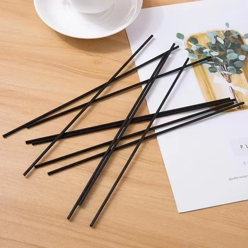 100/50Pcs Reed Diffuser Sticks Set 3mm 8inch Fiber Reed Diffuser Sticks Fragrance for Bedroom Office Bathroom Home