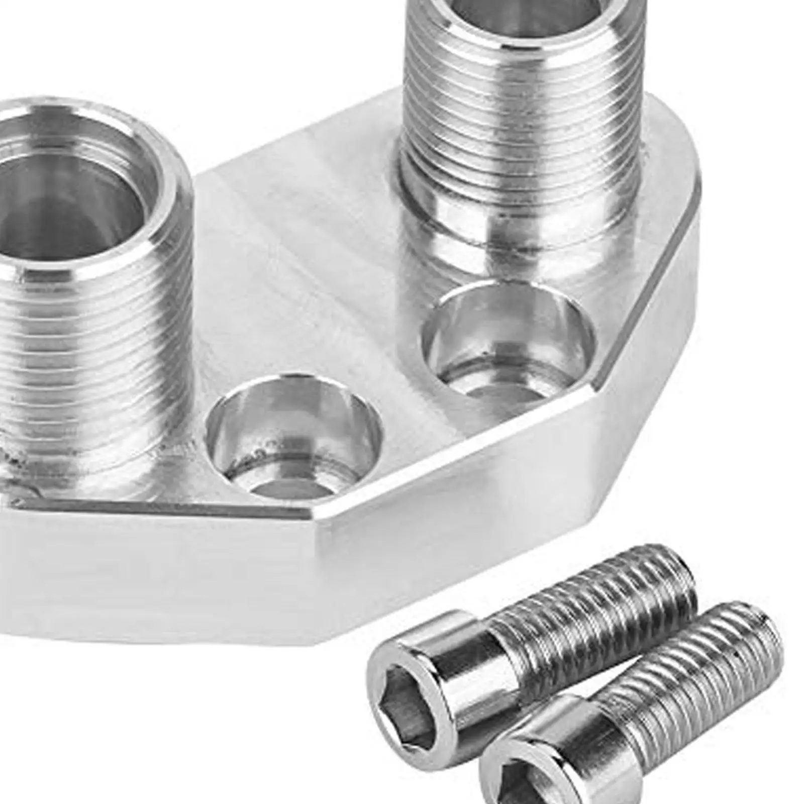 

AC Compressor Adapter Vehicle Polished Finish Aluminum Alloy Air Conditioning