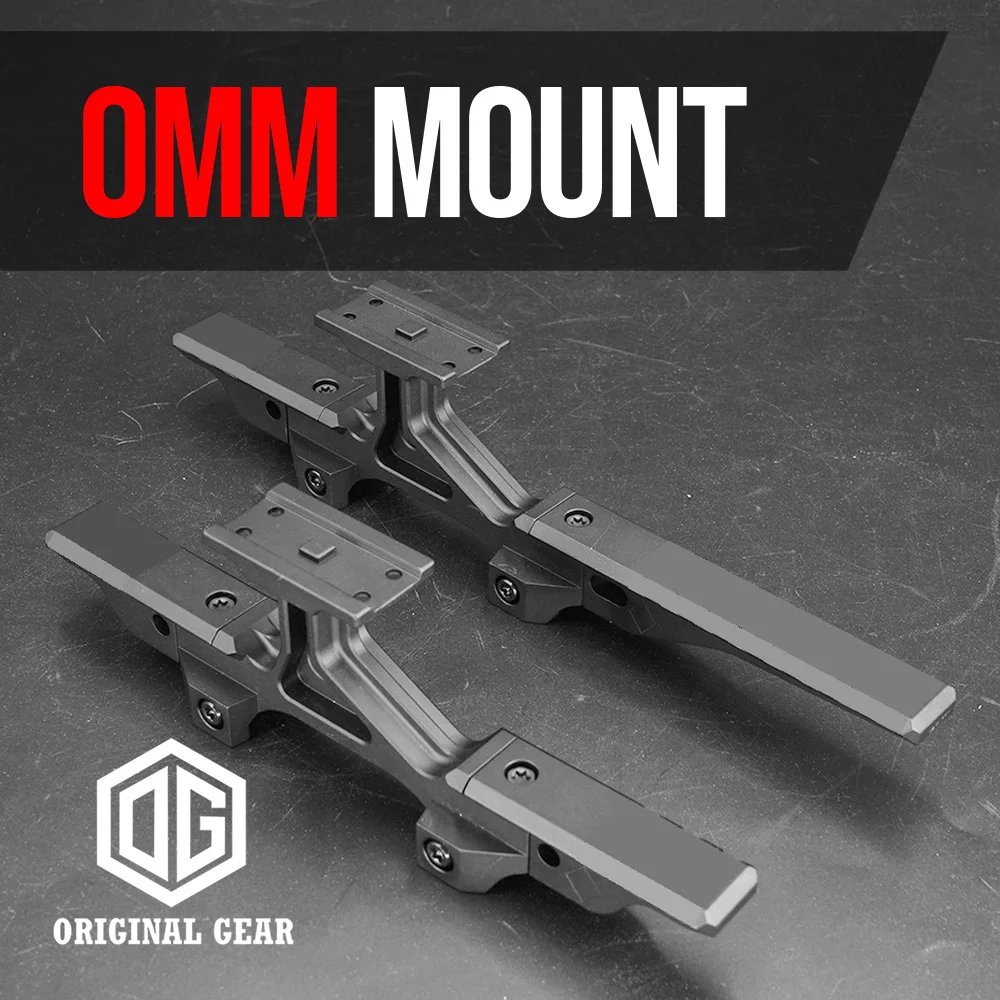 SPECPRECISION Optic Mount Modular Lightweight Elevated Pattern Optical Mount For Red Dot Sight At 2.50