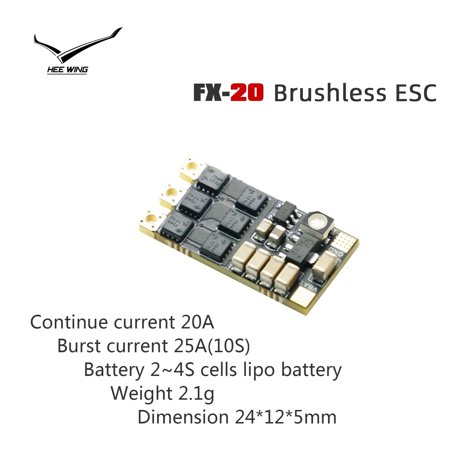 

HEEWING T1FX-20A BLS ESC