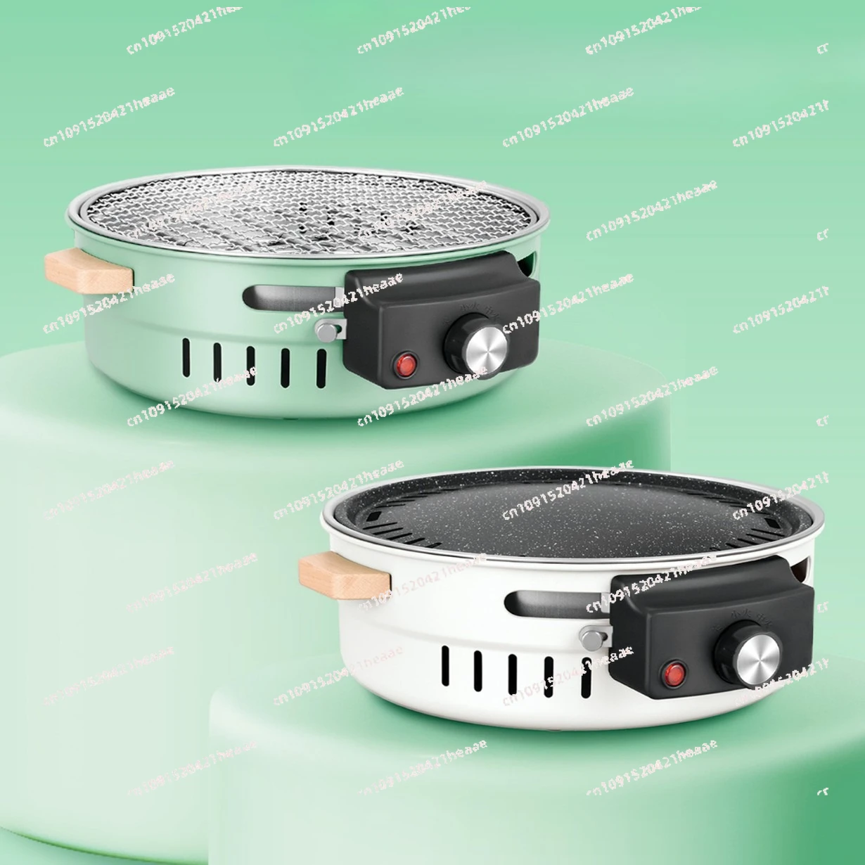 

Suitable for electric and carbon dual-purpose household outdoor multi-functional electric enclosure grill barbecue meat grill