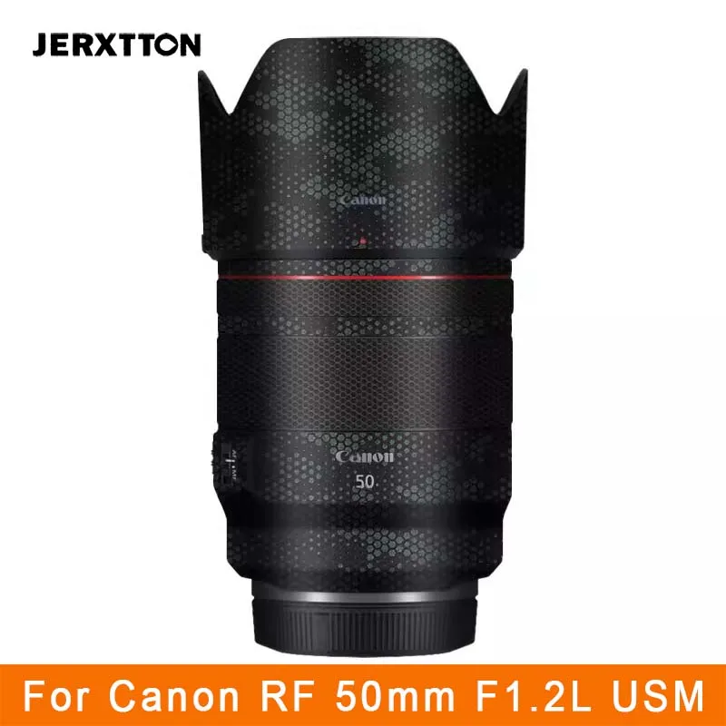 50 1.2 Anti-Scratch Camera Lens Sticker Coat 3M Wrap Protective Film Body Protector Skin Cover for Canon RF 50mm F1.2 L USM