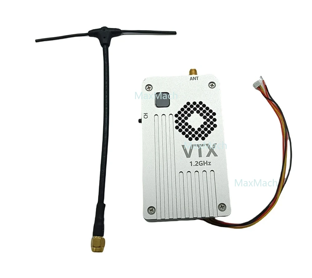 

1,2 ГГц 5 Вт Fpv Vtx 40 км потеря 1,2 г видео передатчик и приемник дрона для передачи дальнего действия БПЛА