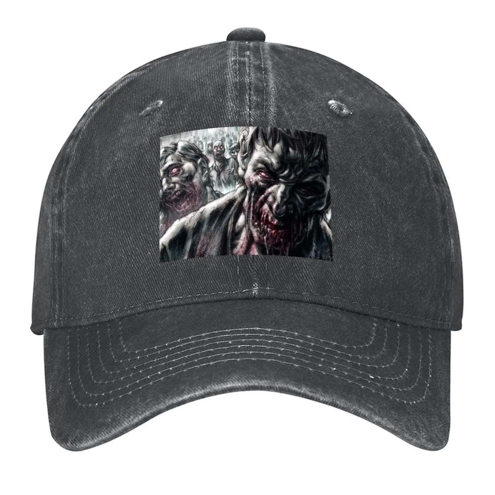 

Zombie Horde Baseball Cap Trucker Hat Custom Cap Hip Hop Unique hats Women's Hats Men's