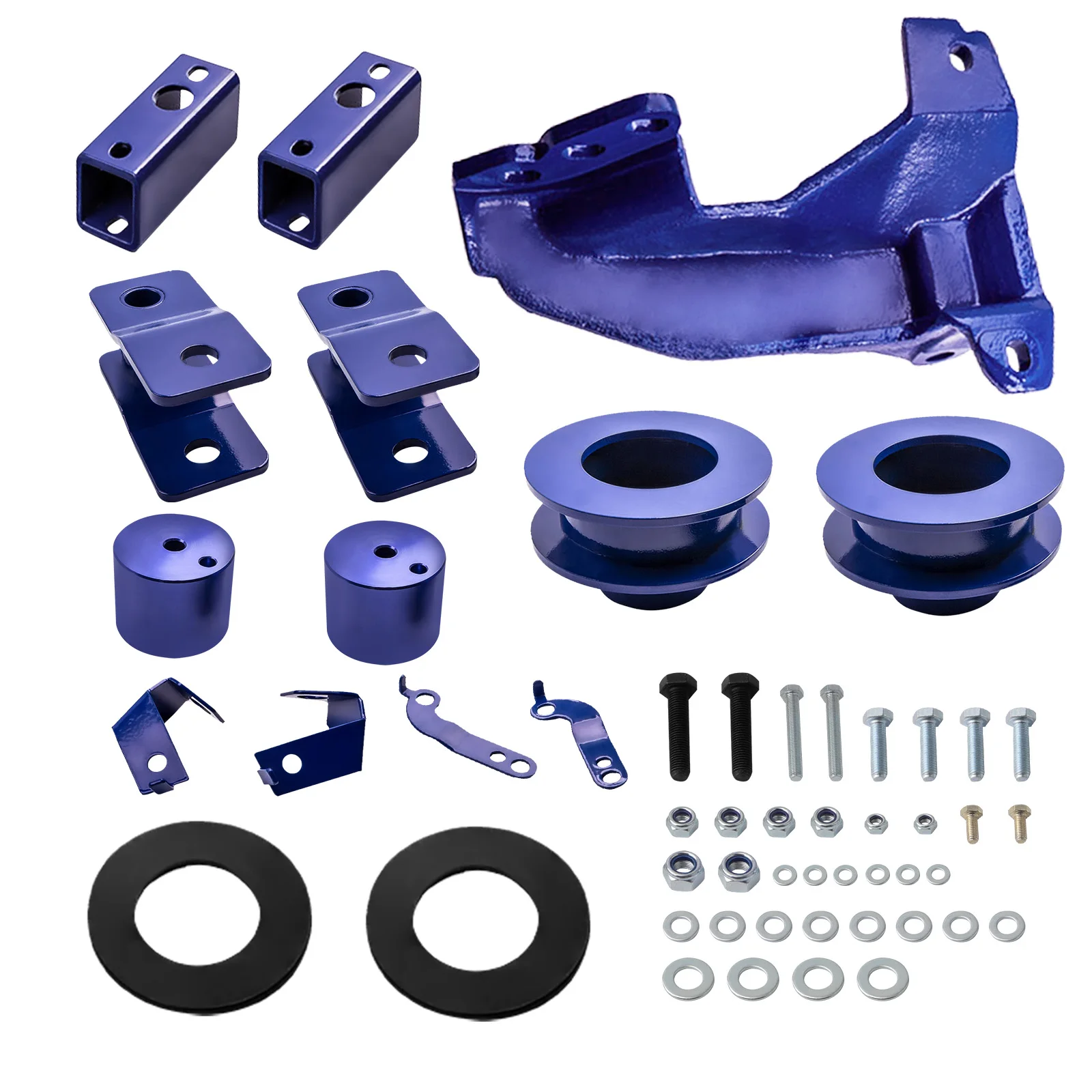 طقم تسوية أمامي 2.5 بوصة لشاحنات Ford F250 F350 F450 Super Duty 2011-2022 4WD