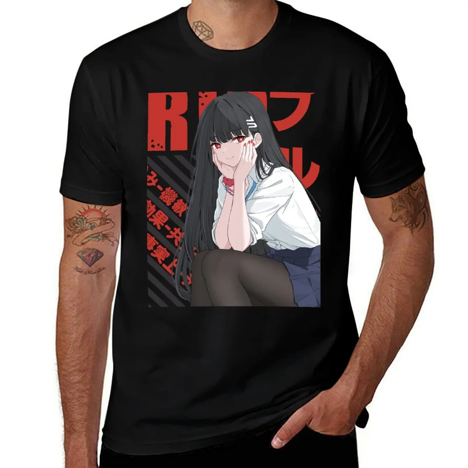 

funny - t T-Shirt shirts anime Blue t t for Rio shirt shirts man pack archive man Tsukatsuki cotton