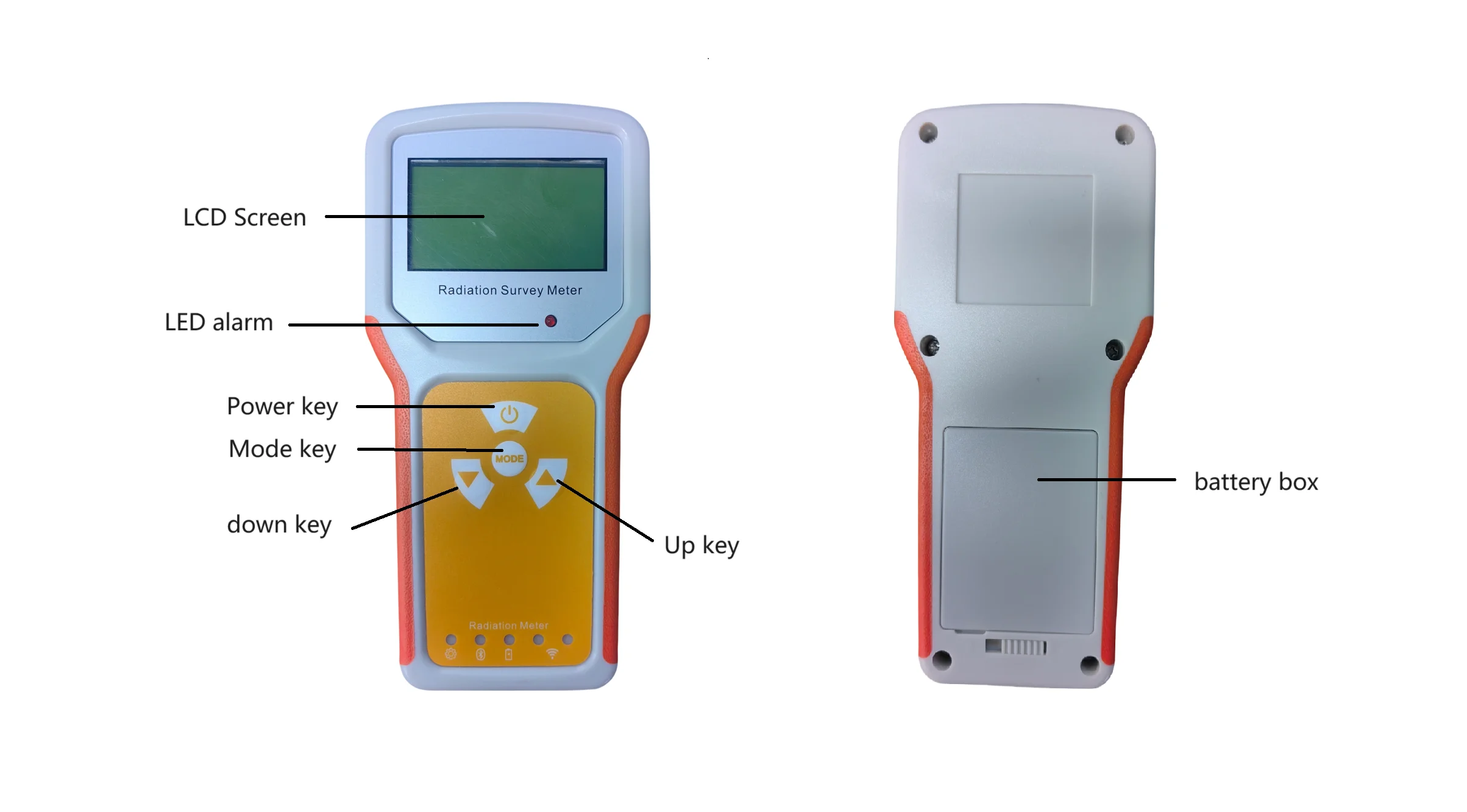 AMS-Smart Radiation Detector, Accurate Sensitive Radiation Detector Device Radiation Survey Meter Industrial