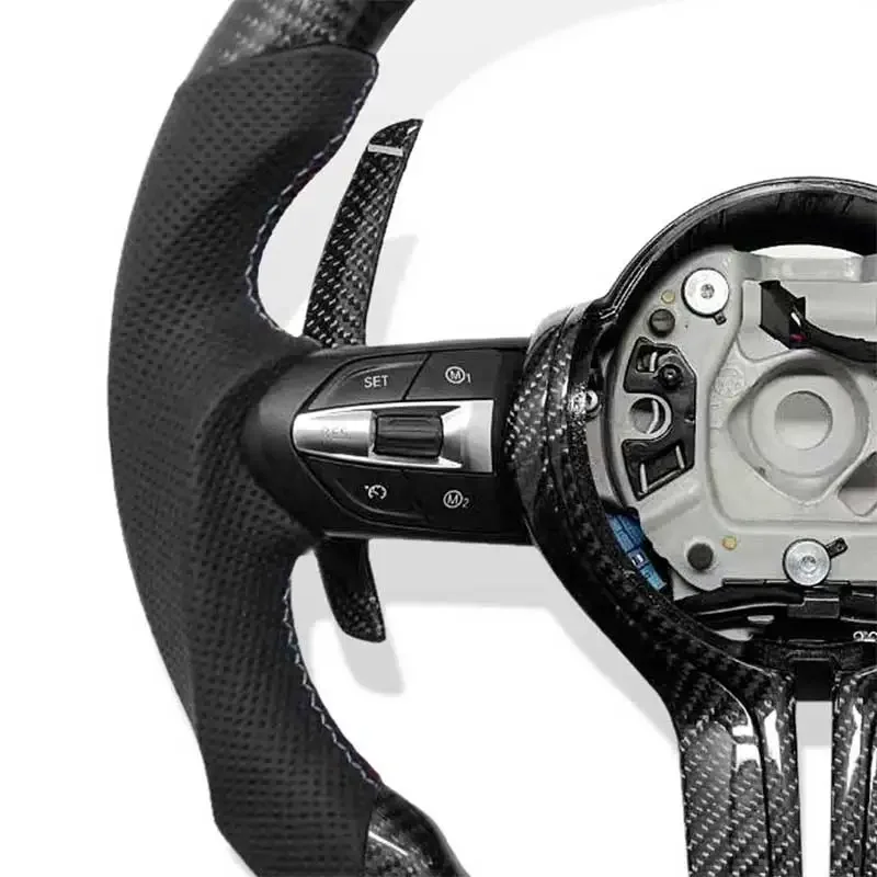 Carbon Fiber LED M Steering Wheel for BMW M3 M4 M5 M6 M8 F06 F10 F12 F13 F80 F20 F21 F40 F30 F31 F35 F32 F33 F36 Car Accessories