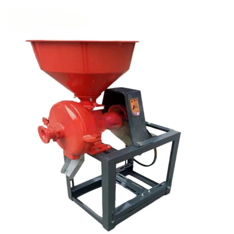 Home Use Corn Maize Spice Grinder Grain Processing Machines Animal Feed Making Machinery Flour Mill