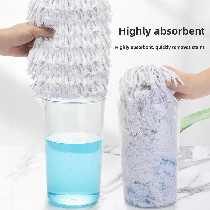 Mop de ande Tamanho para Superfícies Planas, Uso Ú e Seco, Ferramenta de Limpeza de Piso e Empurr de Poeira de Dupl...