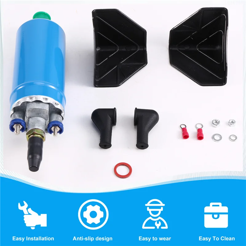

A33K-0580464027 Inline External Electric Fuel Pump For Alfa Romeo Citroen Jaguar Porsche Renault Saab Volvo 0580464044