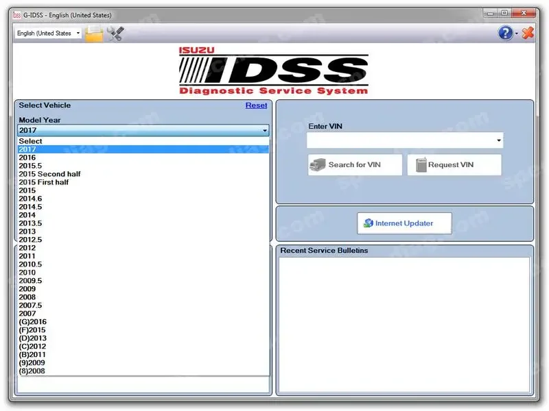 For Isuzu G-IDSS 2024 - Isuzu Diagnostic Service System +Support J2534+Keygen