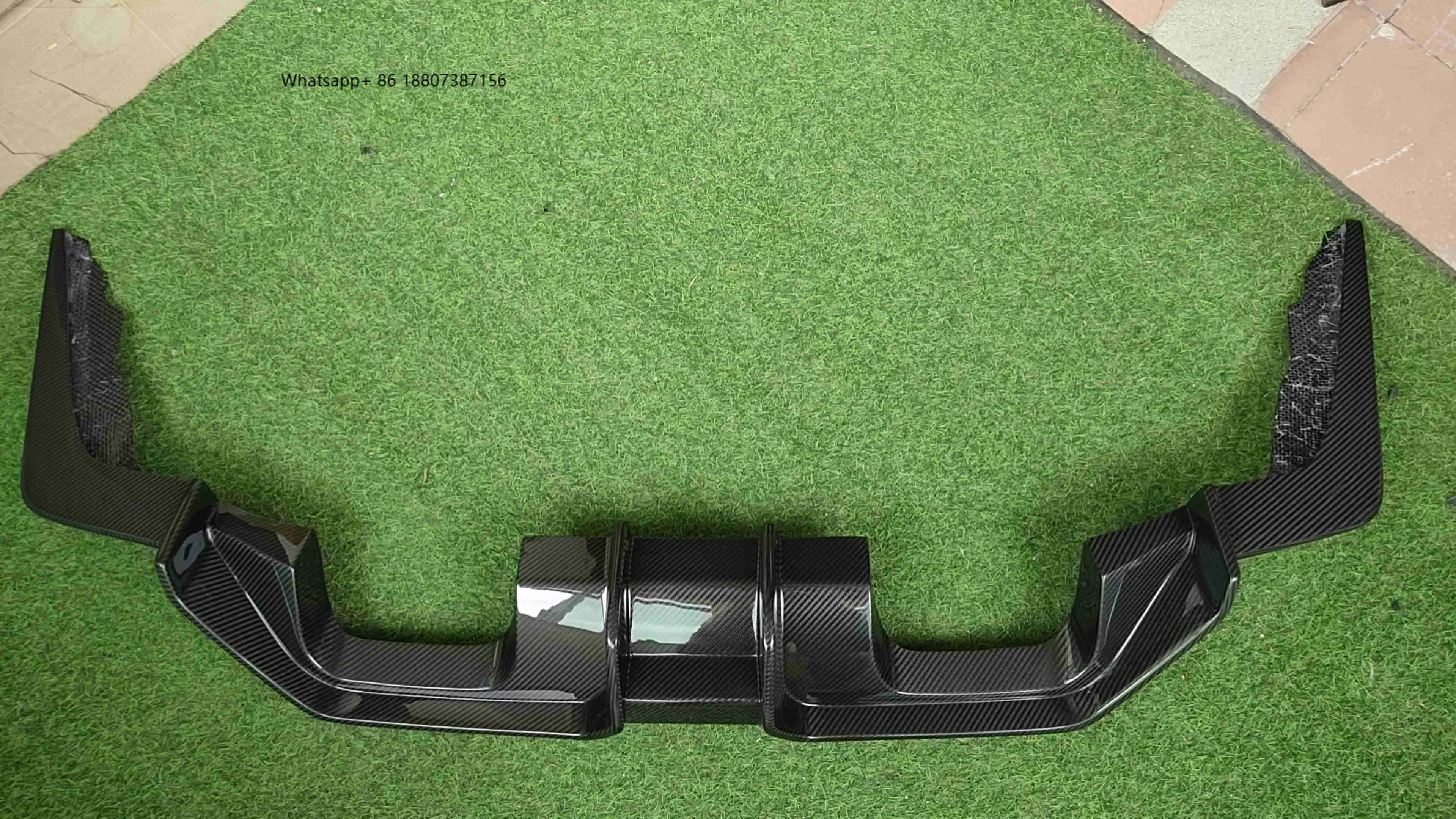 

Dry Carbon Fiber AD Style G87 Rear Diffuser for ’BMW G87 M2 Rear Bumper Lip Splitter G87 Rear Lip 2023UP