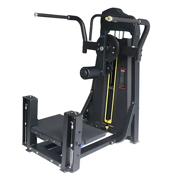 

Plate Loaded Multi Hip/Glute Training Machine Body Building Fitness Equipment for Commercial Gym/Home Use Black Red NEWLY