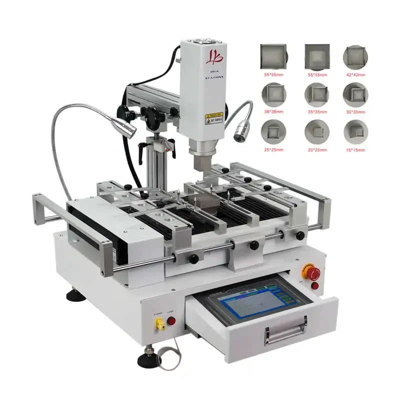 

220V 4000W R690 Hot Air Soldering Station BGA Reballing Machine Laptop Computer Chips Motherboard Rework Repair Device