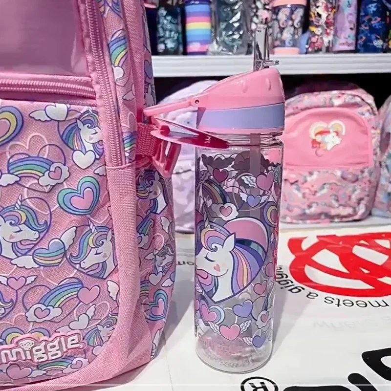 Genuine Australian Smiglige Student Backpack Lightweight Zero Weight Love Unicorn Patterned Children's Backpack Cartoon Bag