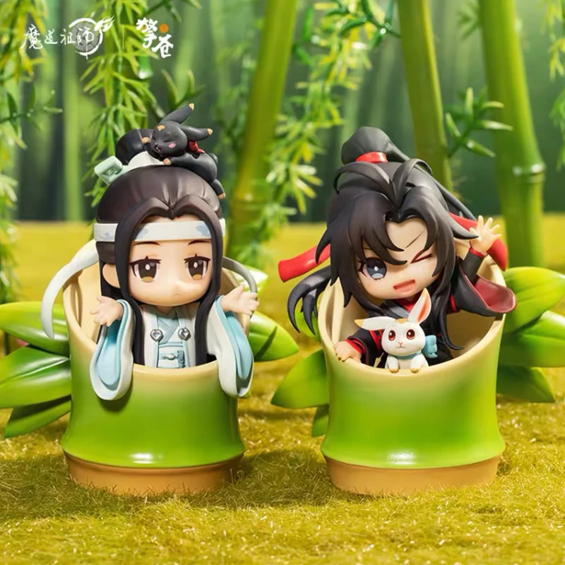 

The Untamed Wei Wuxian 9.4cm Lan Wangji 9.1cm Anime Peripheral Figures Peripheral Birthday Special Ornaments Gift