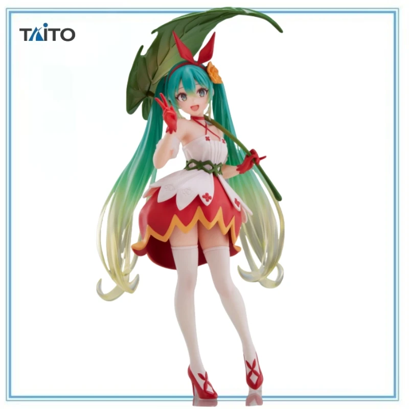 

BANDAI Authentic Piapro Characters-Hatsune Miku-Hatsune Miku Wonderland Series-Thumbelina Taito Anime Cartoon Gifts Toys Model