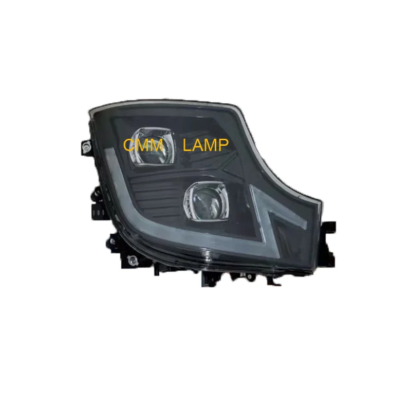 1 Pair LED Head Lamp New Design Fit For Mercedes BENZ Actros MP4 Truck Headlight With Lens A9608200539 A9608200439