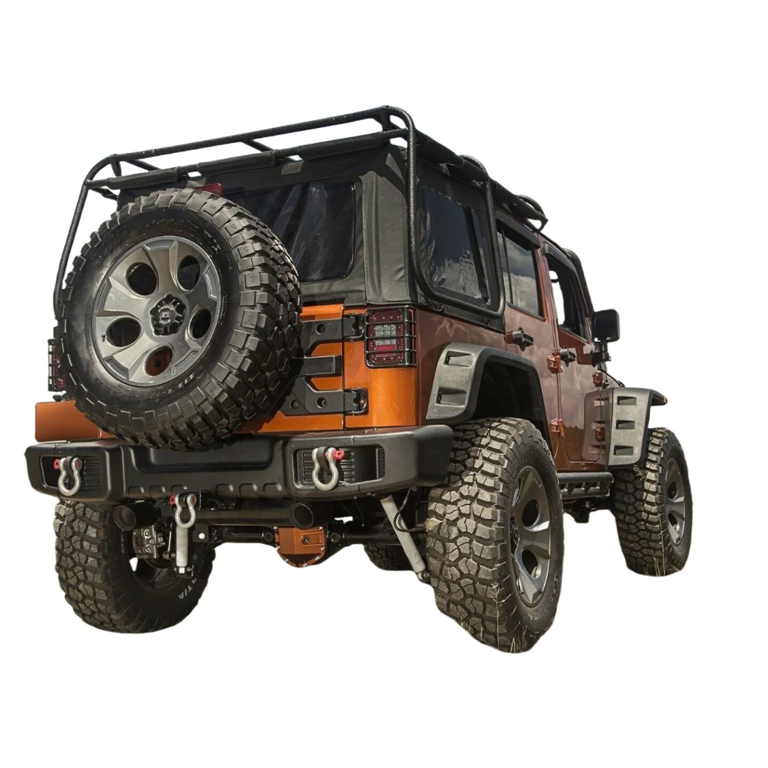 Parachoques trasero todoterreno para Jeep Wrangler jk, accesorios para coche