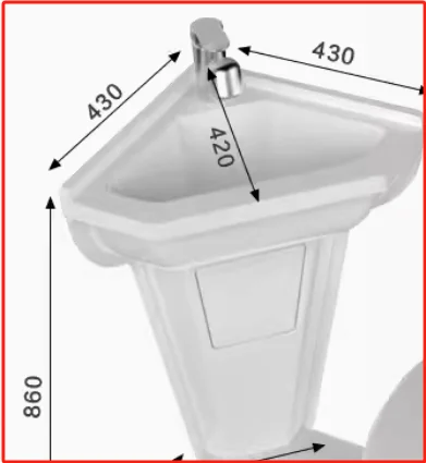 

OEM White Color RV Basin Acrylic Material Basin For Caravan Can Choose The Faucet Of The Trailer Basin