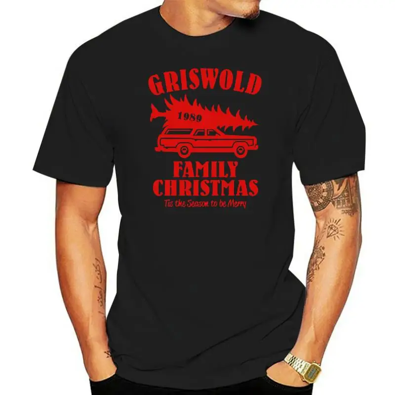 GRISWOLD FAMILY CHRISTMAS T-SHIRT National Lampoons Vacation XMAS Tee Top Mens