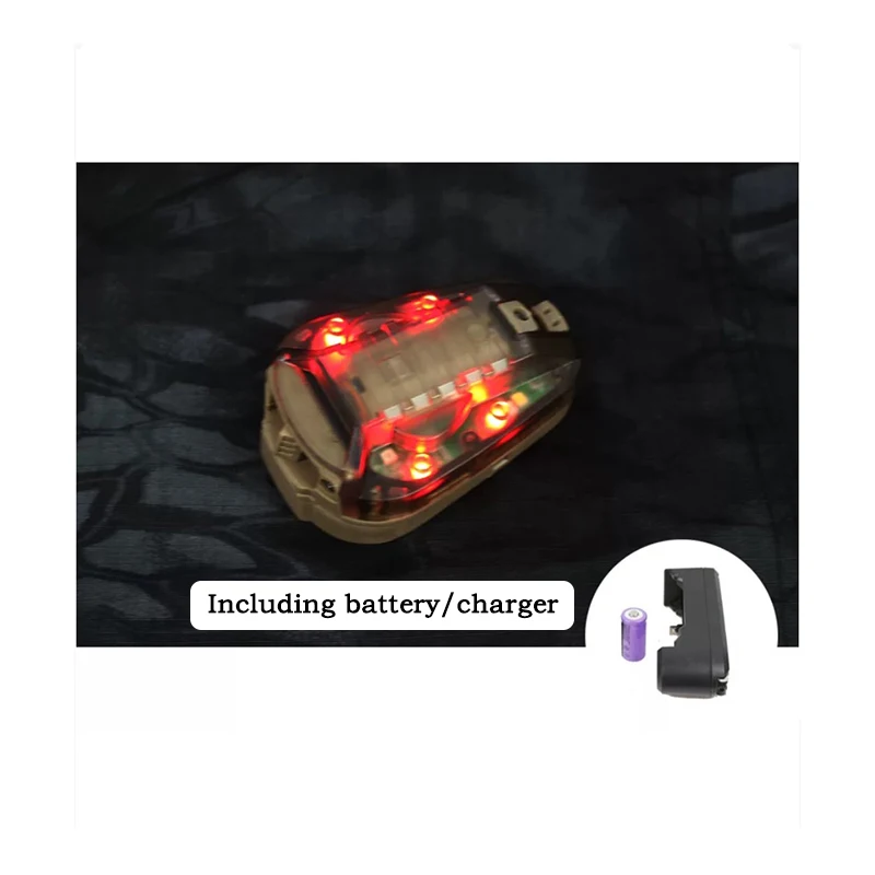 BOOIU Luz táctica infrarroja impermeable estroboscópica para casco - imagen 3