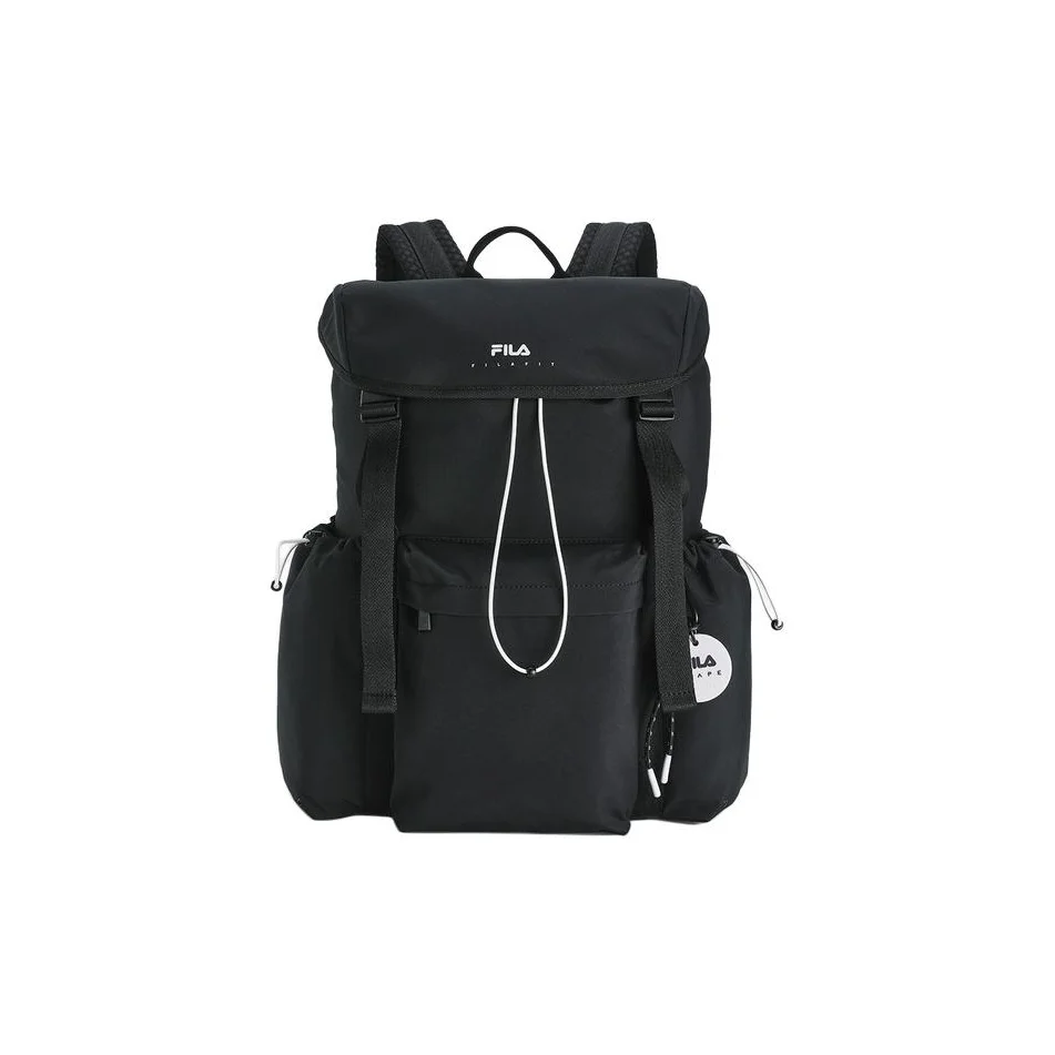 Sac à dos en tissu FILA extra petit pour femme, noir