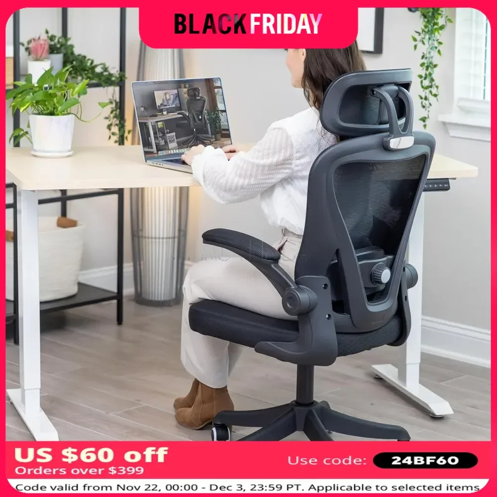 

Ergonomic Office Chair M903, High Back Computer Desk Chair with Wheels, Comfy Mesh Office Chair