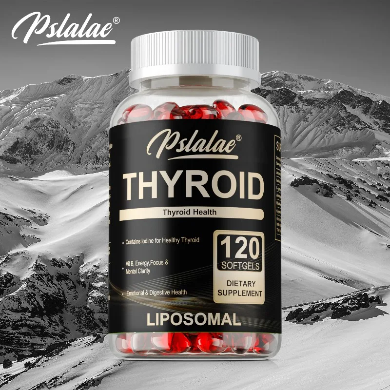 Thyroid Support - Reduce Fatigue, Promotes Thyroid and Digestive Health, Metabolism, Improve Energy and Focus, Non-GMO