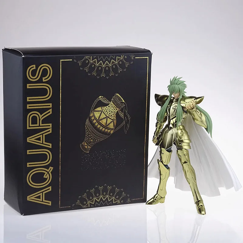 

Saint Myth Cloth EX Action Figure LC Degel Saint Seiya Aquarius Figuras Anime CS Model Toys Collection Figurine Gift for Kids