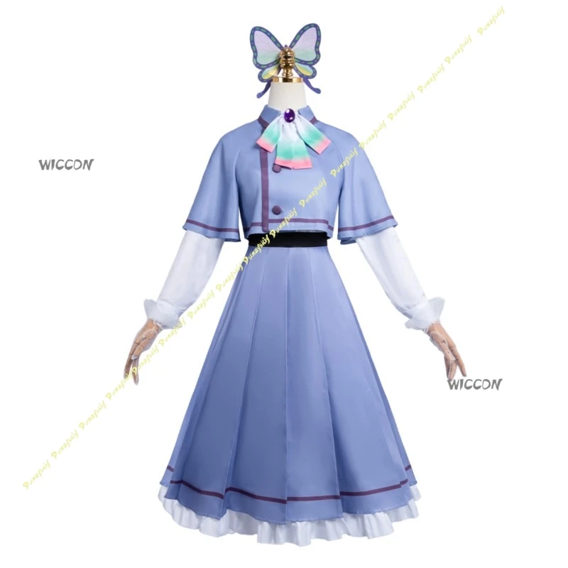 أنيمي البدلة تأثيري ازياء فستان EM O جديد الفتيات فستان القتلة شعر مستعار ER لطيف فراشة معطف المرأة تنورة الخريف عيد الميلاد هالوين #2