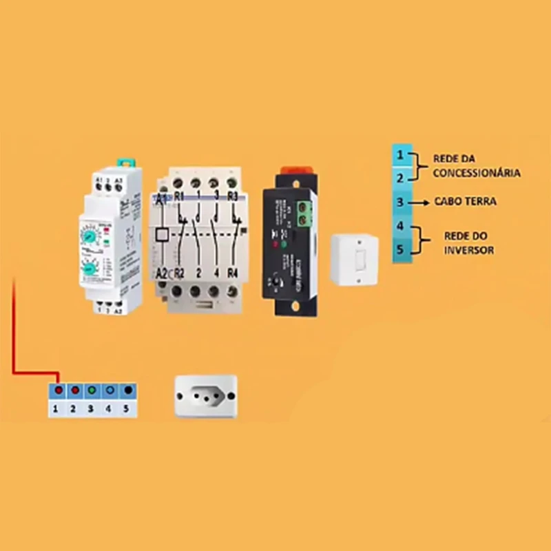 Огнестойкий регулируемый сенсорный переключатель переменного тока 0,2-30 А с автономным питанием, регулируемый ток переменного тока