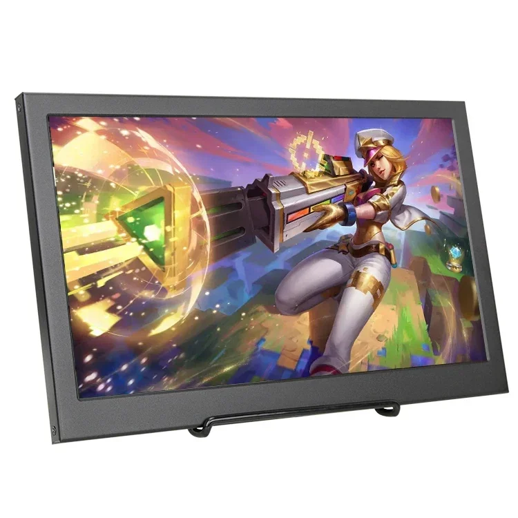 Wide screen type-C input Switch/PSP portable gaming monitor 13.3 inch laptop monitor extension