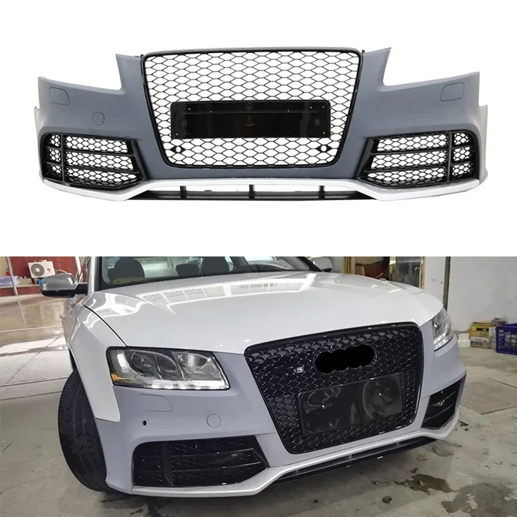 Car front bumper RS5 style body kit for Audi A5 B8 S5 8T 8F 2008 2009 2010 2011 2012