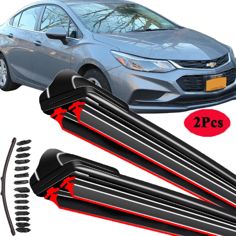 

For Chevrolet Cruze J300 J400 2008-2024 Car Windshield Wiper Blade Front Windscreen Windshield Brushes Washer Accessories Window