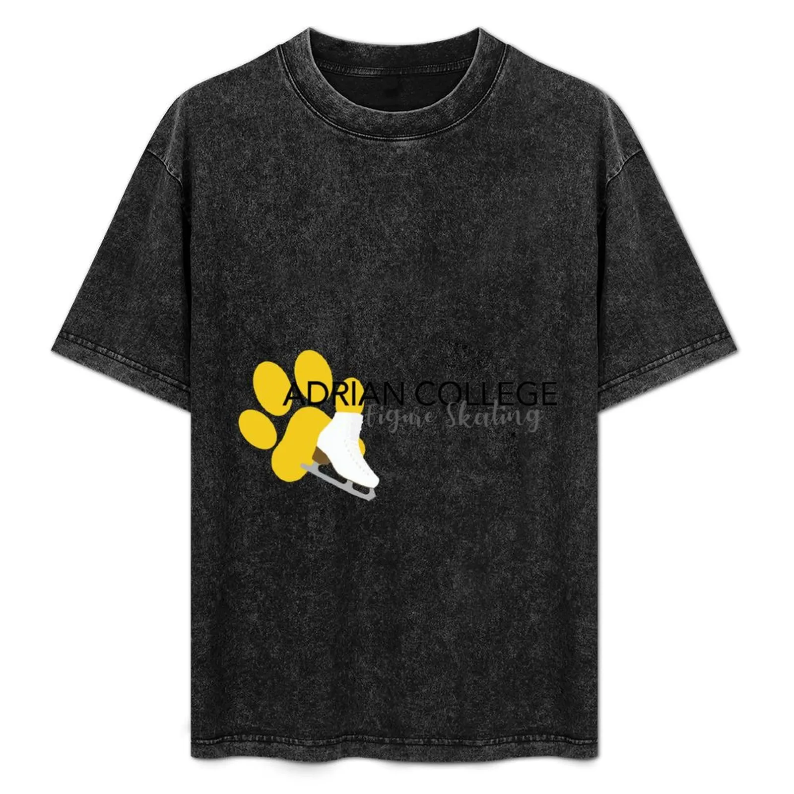 Adrian College Figure Skating T-Shirt customs boys animal print custom t shirt t shirt men