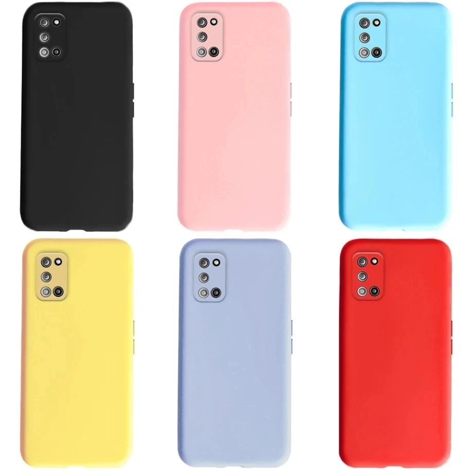 Funda de teléfono de silicona líquida para Samsung Galaxy A31, funda protectora de silicona suave para Samsung A31 A41 A51 A71 A11 A21S