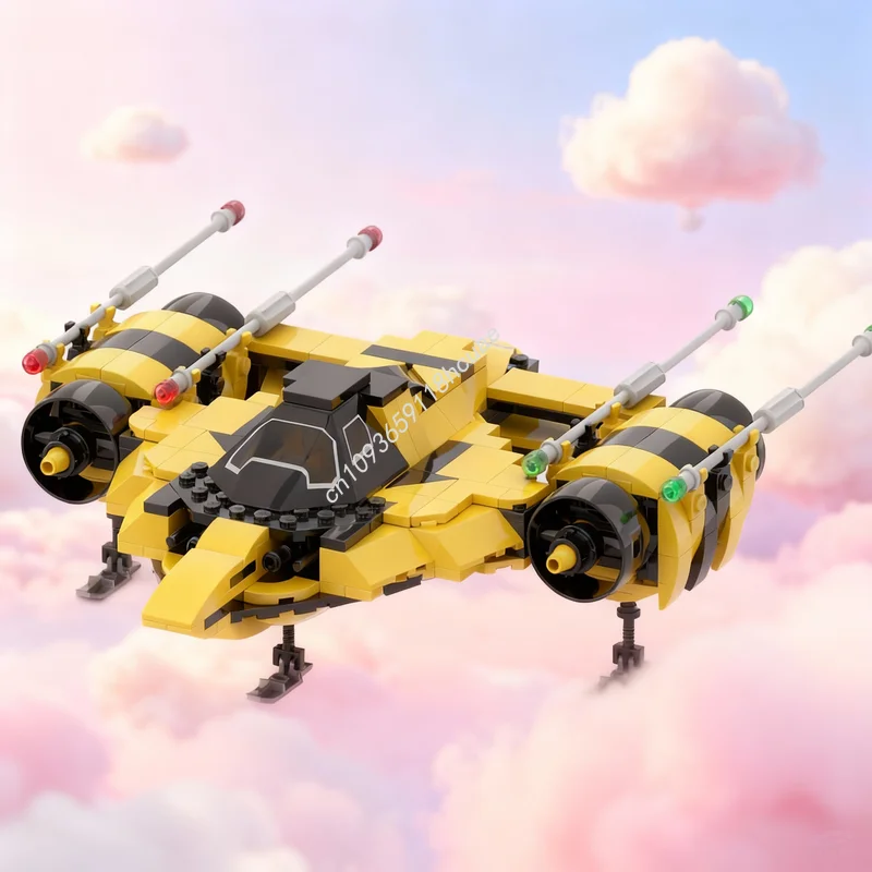 

412pcs MOC Star Battle Koensayr LB Thorn Light Bomber Model Building Blocks Architecture Toy Christmas Gift Idea Brick Kids