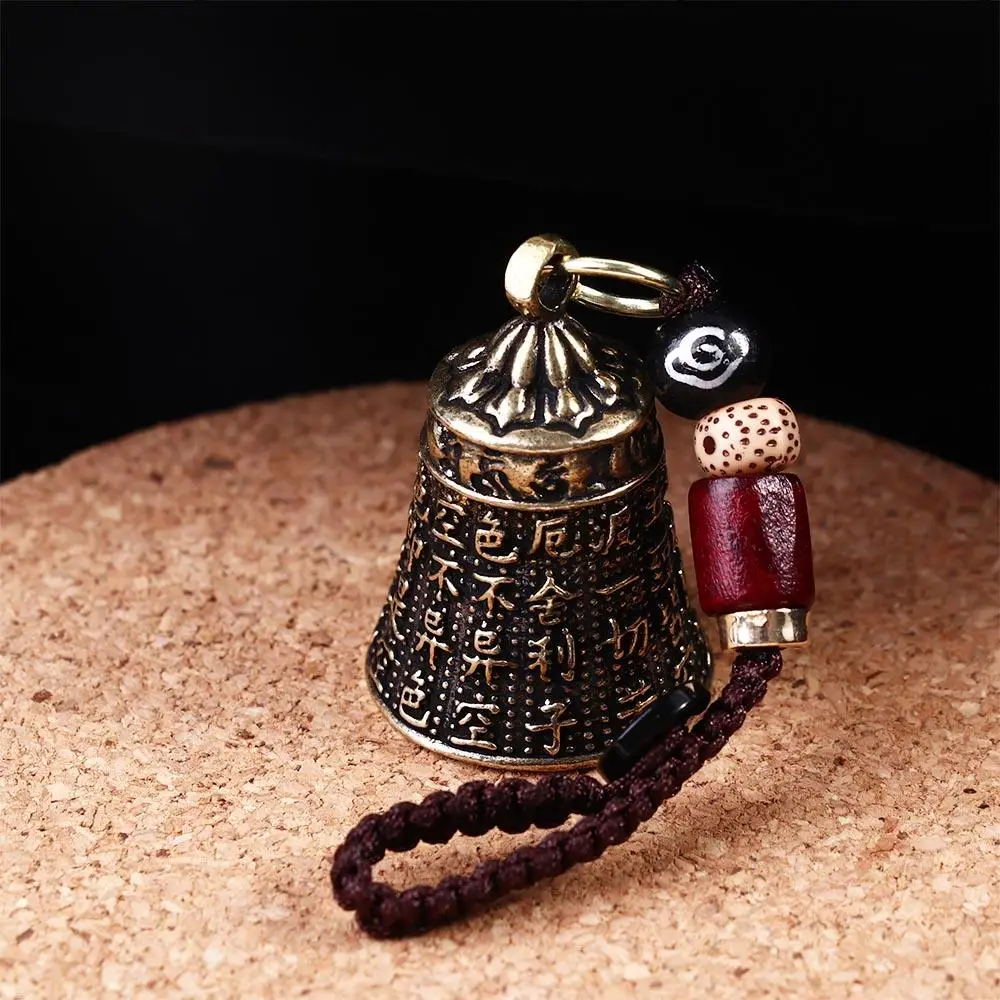 Lucky Rope Lanyard Pendants Scripture Sutra Interior Accessories Tibetan Buddhism Key Rings Keyfob Car Key Chain Car Key Chain
