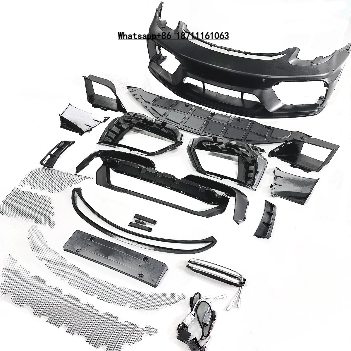 

GT4 Style Car Body Kit for Cayman 718/981upgrade to GT4 Style Body Kits Car Accessories Front Bumpers with Car Grills