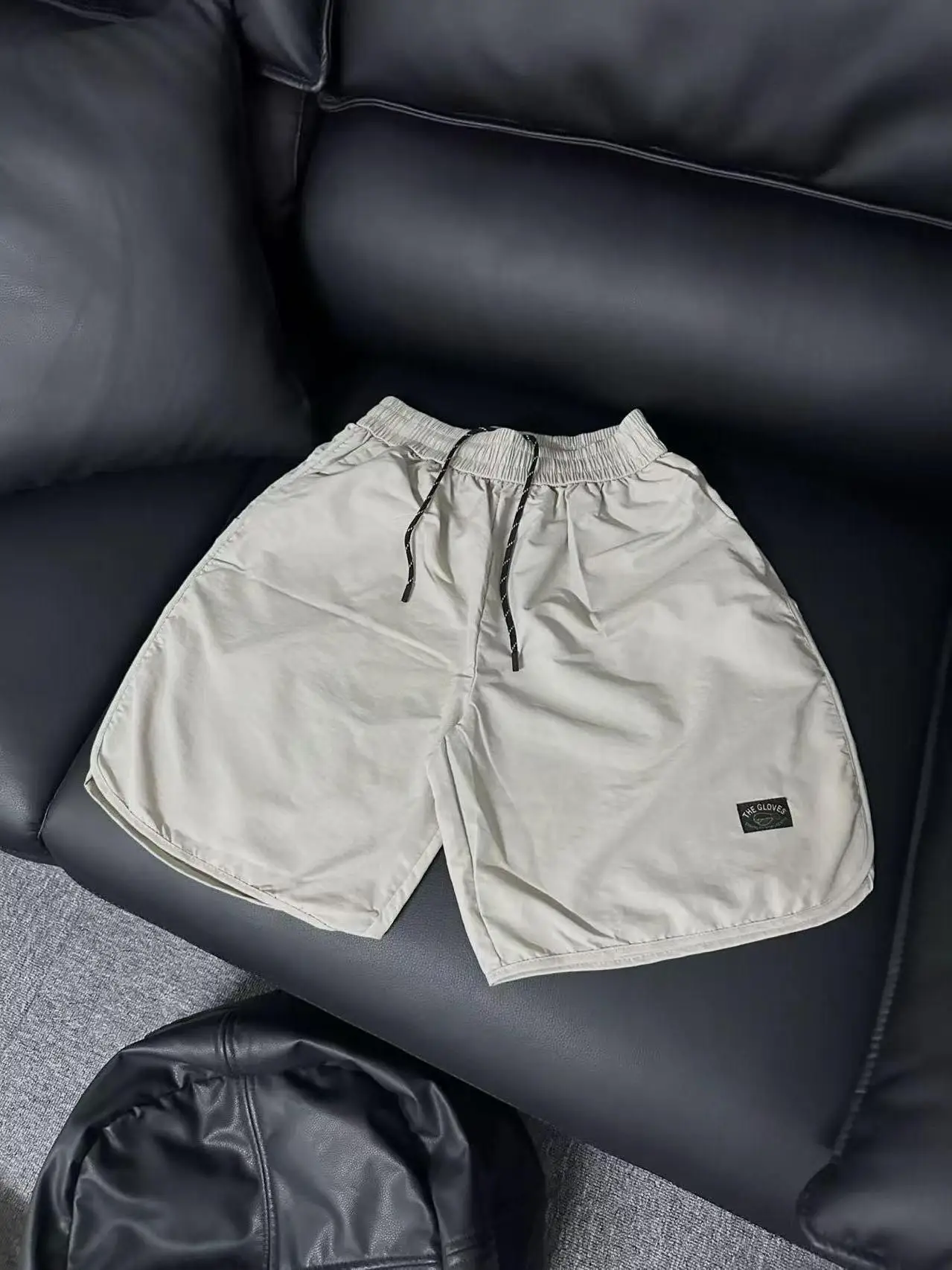 

Американские ретро-шорты для мужчин: свободные, повседневные, летние, из нейлона, дышащие, спортивные, для бокса, модные, молодежные, прямого кроя