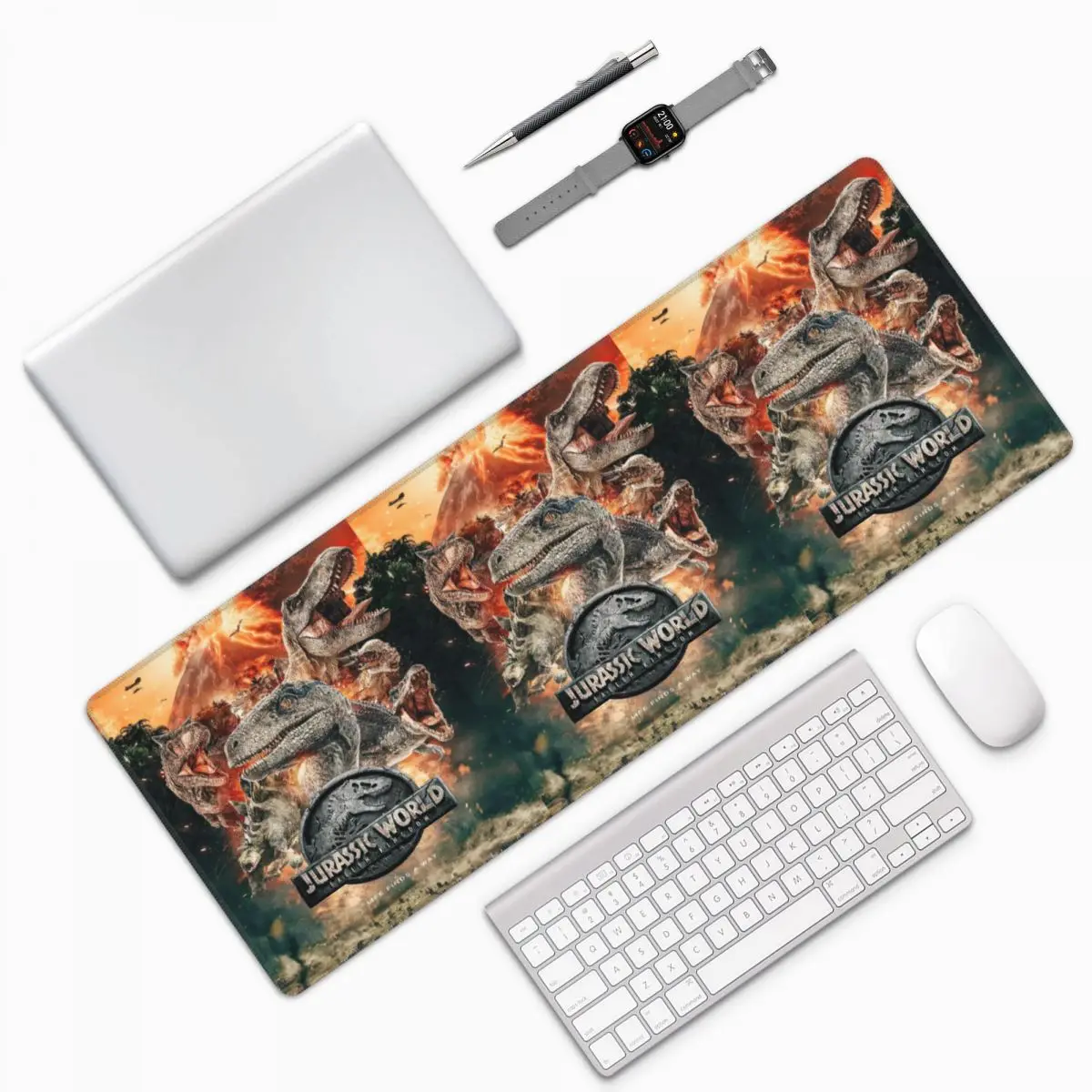 Jurassic World DinosaurFallen Kingdom 2018 Large Mouse Pad Computer Keyboard Mouse Mat Gamer PC Laptop Desk Mat Table Mats