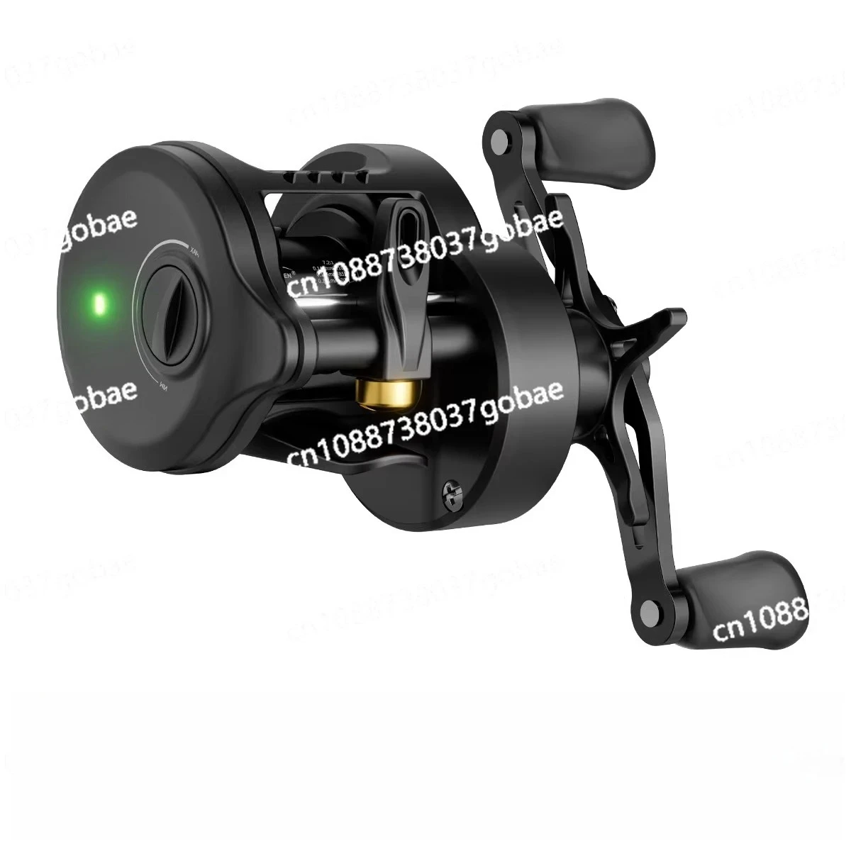 DC Drum Anti-explosion Line Lightweight Fishing Wheel Universal Micro-electronic Brake Retro Water Drop Wheel