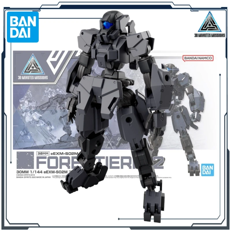Bandai Original 30MM série 1/144 30MM 1/144 EEXM-S04A FORESTIERI 04 jeu de pièces d'opTION 9 Anime assemblage jouet modèle cadeaux pour les garçons