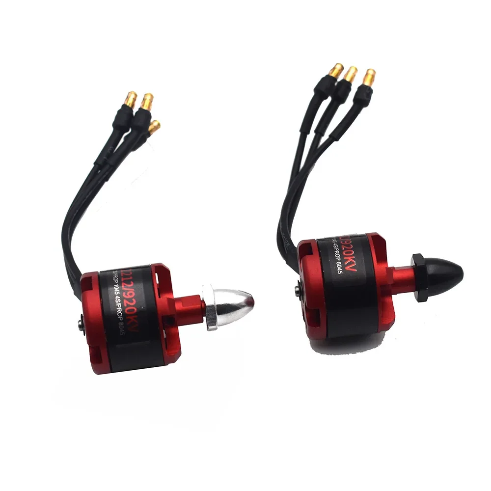 มอเตอร์ไร้แปรงถ่าน CW ccw 2212 920KV ใหม่พร้อมขั้วต่อ3.5มม. สำหรับ F450 F550 S550 F550โดรนสี่ใบพัดแบบ DIY