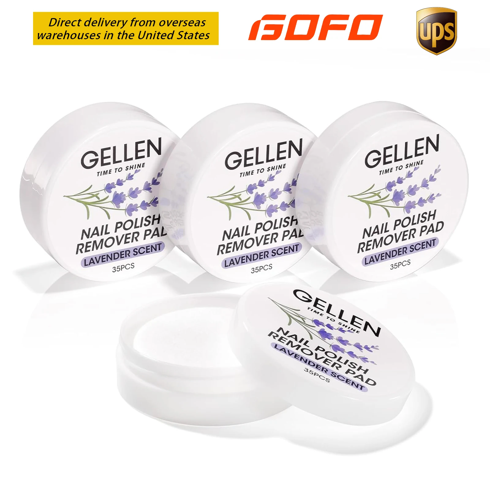 

Подушечки для снятия лака GELLEN, 140 шт., средство для снятия лаванды для ногтей на ногах, длинные лакированные принадлежности для дизайна ногтей, дорожная оптом