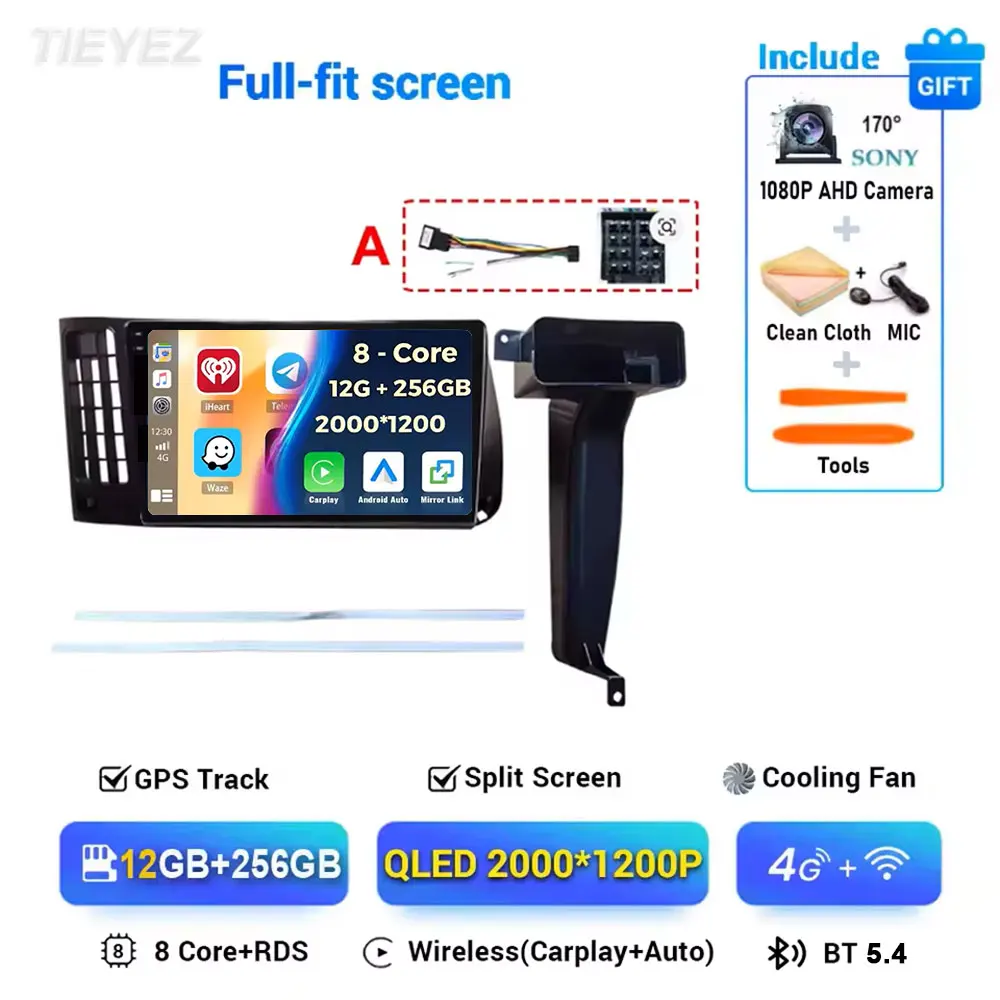 Android 15 voor VW Volkswagen Golf 3 1992-1993 2K Carplay autoradio multimediaspeler navigatie stereo GPS 4G WIFI BT DSP