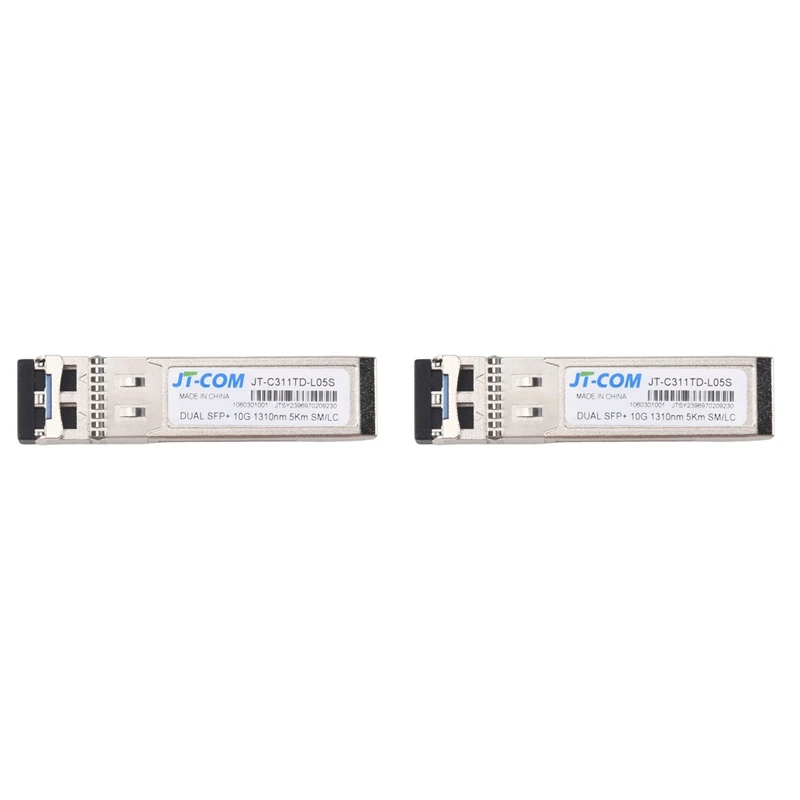N75R-2X JT-COM 10G SFP+ Duplex LC SFP Module Single Mode 5Km Optical Fiber Module 1310Nm For Mikrotik/Huawei Switch