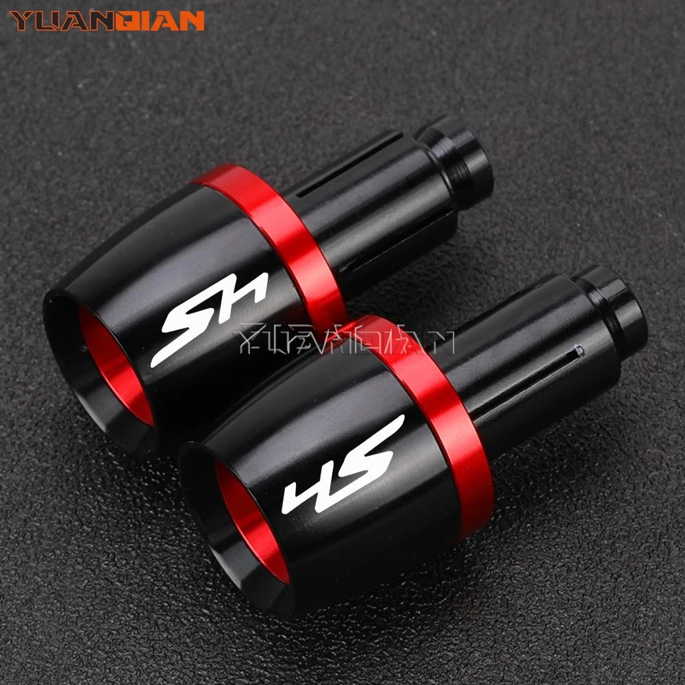 Motorcycle 7/8'' 22MM CNC Handle Bar Cap End Plugs Handlebar Grips Ends For HONDA SH350 SH300 SH300i SH125 SH125i SH 350 300 125